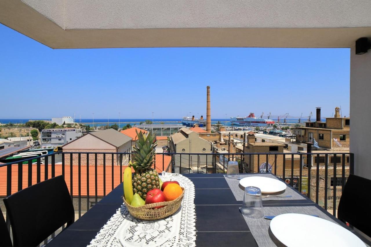Heraklion Harbour Penthouse Bagian luar foto