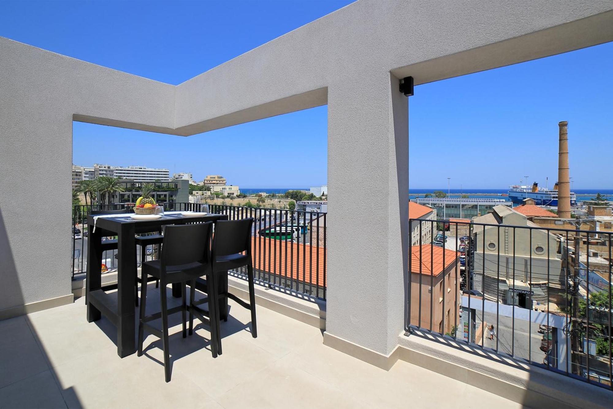 Heraklion Harbour Penthouse Bagian luar foto