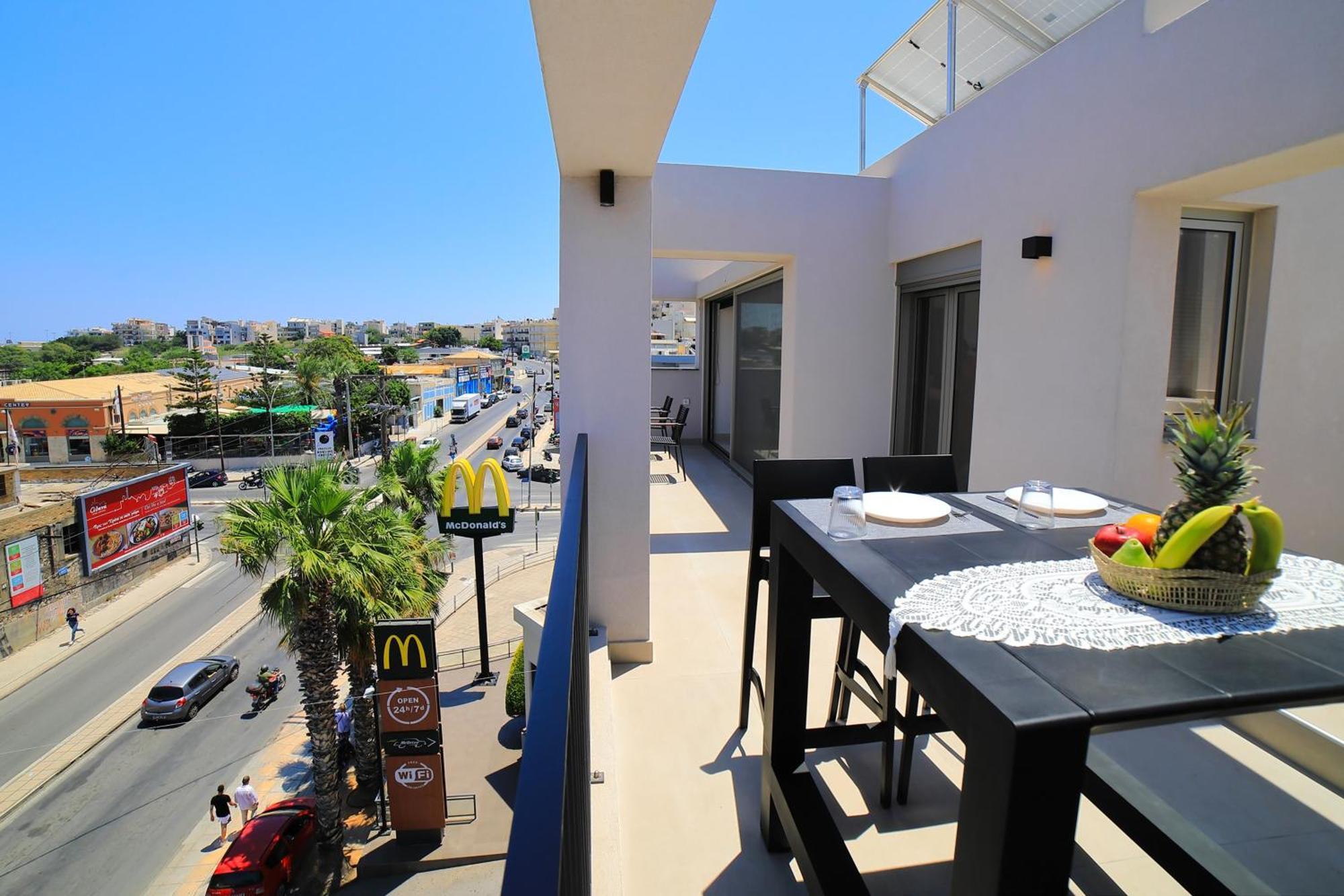 Heraklion Harbour Penthouse Bagian luar foto