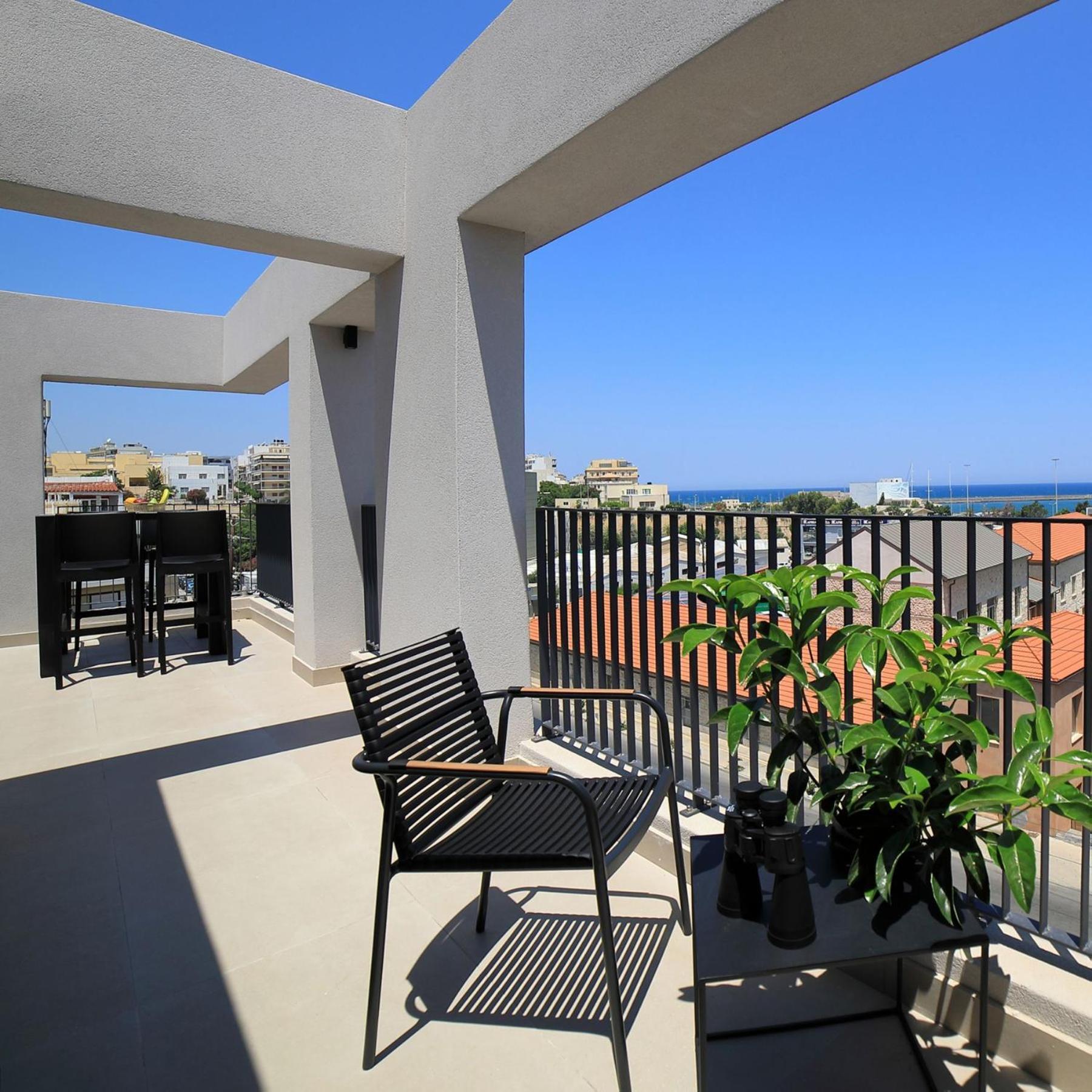 Heraklion Harbour Penthouse Bagian luar foto